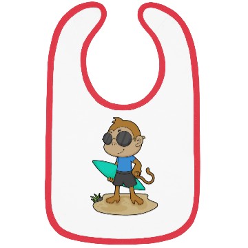 Discover Monkey Surfer Surfboard Bibs