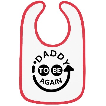 Discover Daddy to be Again Bibs