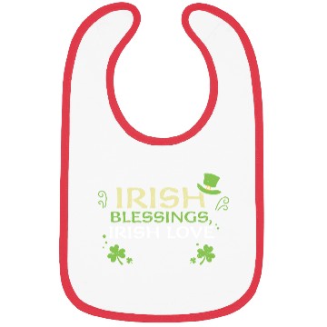 Discover Irish blessings, Irish love Bibs