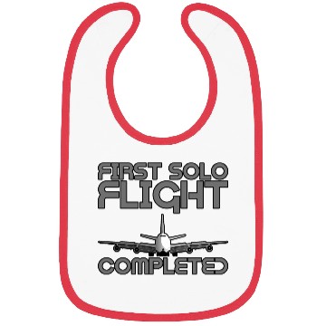 Discover First Solo Flight Completed Bibs