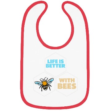 Discover Beekeeper Bees Insects Flowers Bee Lover Plants Bibs
