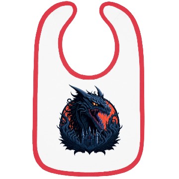 Discover The dragon behind the castle Bibs