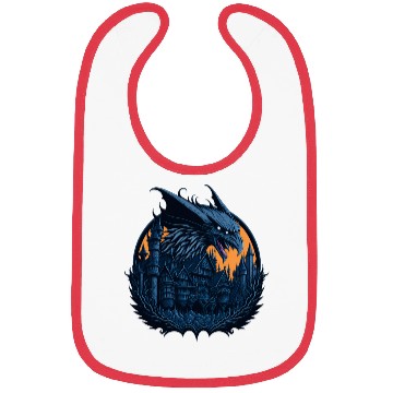 Discover The raven dragon Bibs