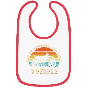 Discover I Like My Motorcycle And Maybe 3 People Bibs