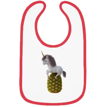 Discover Pineapple unicorn - tropical unicorn Bibs