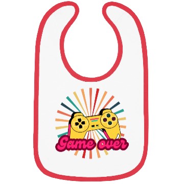 Discover Retro games painting Bibs