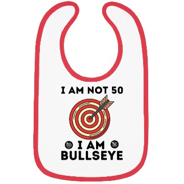 Discover I Am Bullseye Bibs