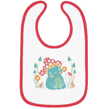Discover Cottagecore Mushroom Aesthetic Nature Conservation Bibs