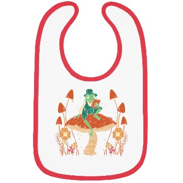 Discover Cottagecore Mushroom Aesthetic Nature Conservation Bibs