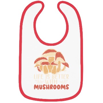 Discover Cottagecore Mushroom Aesthetic Nature Conservation Bibs