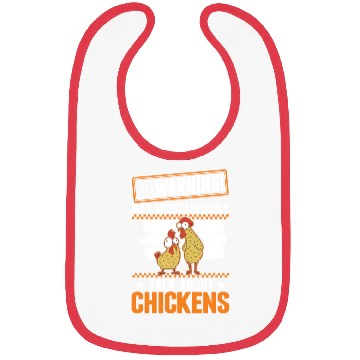 Discover Warning Chickens Farmer Chicken Bibs