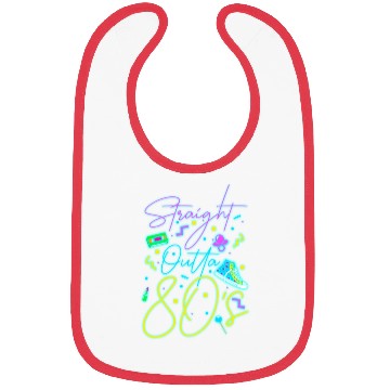 Discover 80S Cool Neon Sign Bibs