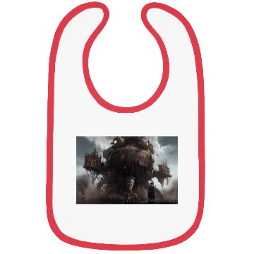 Discover Dangerous Crab like Steampunk machine abstract Bibs