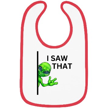 Discover I saw that Alien UFO Bibs