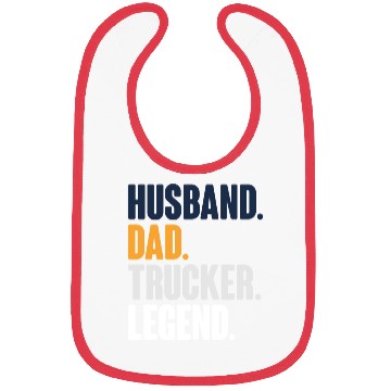 Discover trucker dad husband legend Bibs