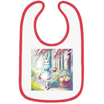 Discover Bunny Girl Bibs