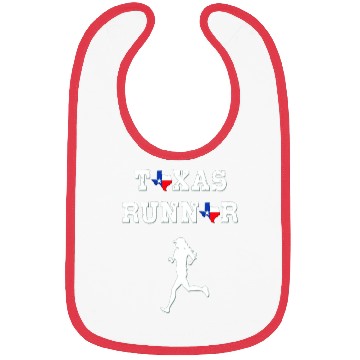 Discover Texas Running Novelty I Love Texas Bibs