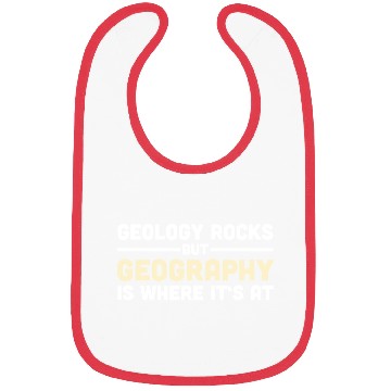 Discover Geography Gift Geographer Teacher Student Bibs