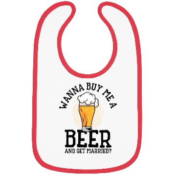 Discover Drinking Beer Lover Couple Relationship Beer Bibs