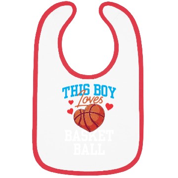 Discover This Boy Loves Basketball Coach Match Player Team Bibs