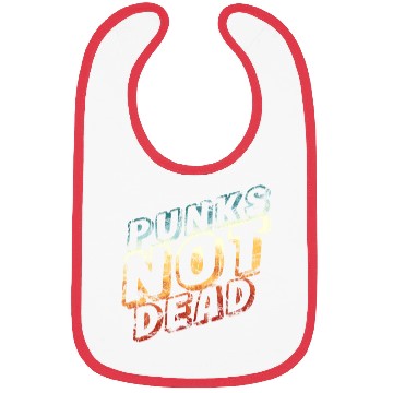 Discover punks not dead - retro punk rock Bibs