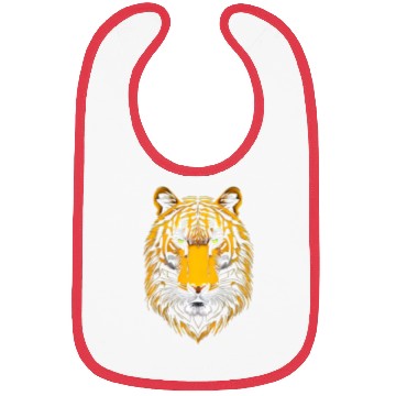 Discover Tiger Face Bibs
