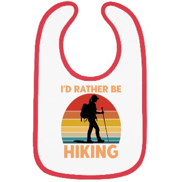 Discover Female Hiker Id Rather Be Hiking Bibs