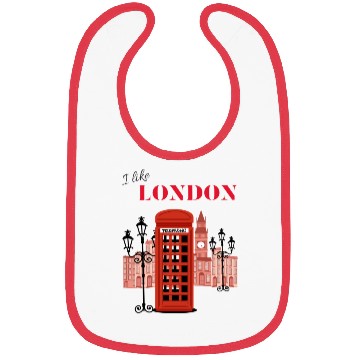 Discover I Like London Bibs