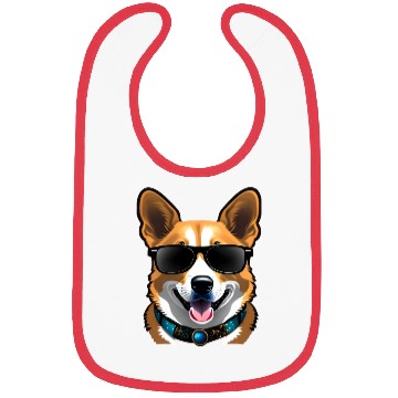 Discover Corgi Style Bibs