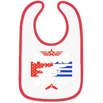 Discover Pilots Looking Down At People SINCE 1903 Bibs