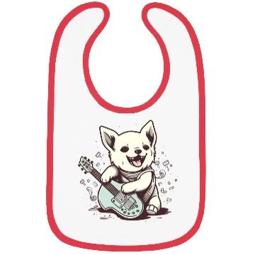 Discover Guitar-Cat Bibs