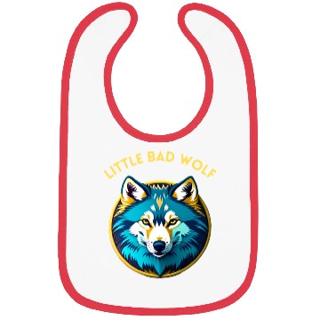 Discover Little Bad Wolf Graphic Bibs