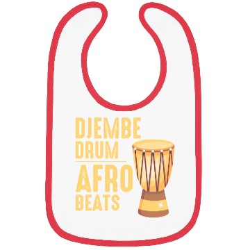 Discover Djembe Player Drummer Music Drum Musician Bibs