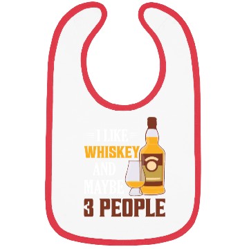 Discover I Like Whiskey And Maybe 3 People Drinking Bourbon Bibs