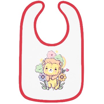Discover Baby Lion Bibs