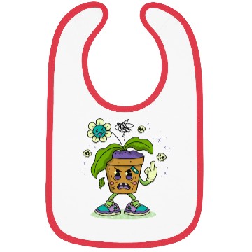 Discover Angry Plant Bibs