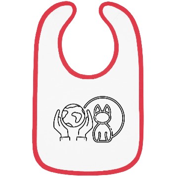 Discover Save The Earth Its The Only Planet With Cat Bibs
