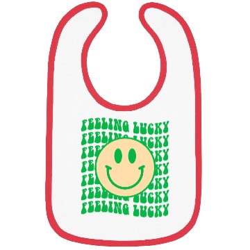 Discover Feeling lucky Bibs