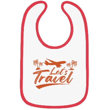 Discover Lets Travel Vacation Explore Wanderlust Relax Fly Bibs