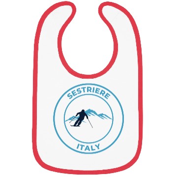Discover Retro cool Skiing in Sestriere Italy Blue Bibs