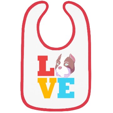 Discover Bully Dog Lover I Love My American Bully Bibs