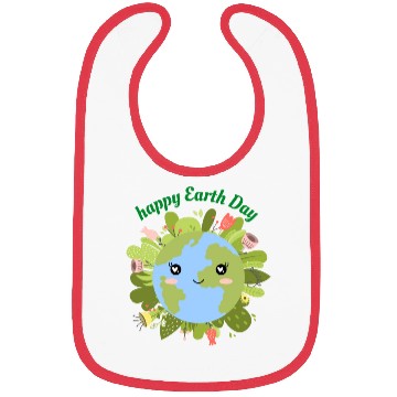 Discover Happy Earth Day Bibs