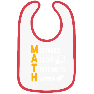 Discover I'm A Math Teacher Appreciation Gift Math Lover Bibs