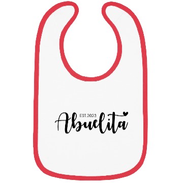 Discover Abuelita 2023 New Grandma Newborn Baby Announce Bibs