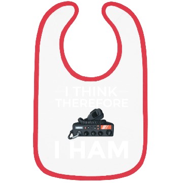 Discover Think Therefore Ham Radio nostalgia Bibs