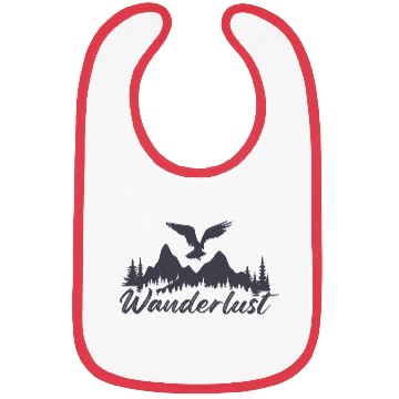 Discover Vacation Explore Holidays World Map Wanderlust 2 Bibs