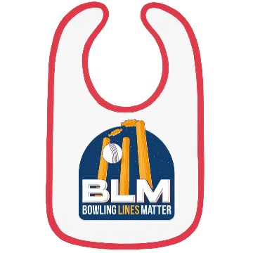 Discover BLM Bowling Lines Matter Bibs