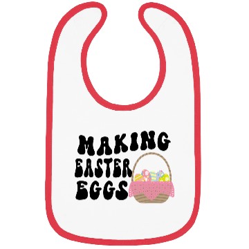 Discover Making Easter Eggs Bibs