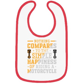 Discover NOTHING COMPARES TO THE SIMPLE HAPPINESS Bibs