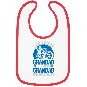 Discover I'M A BIKER GRANDAD LIKE A NORMAL GRANDAD Bibs